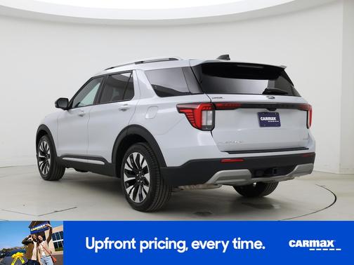 Silver 2025 Ford Explorer Platinum