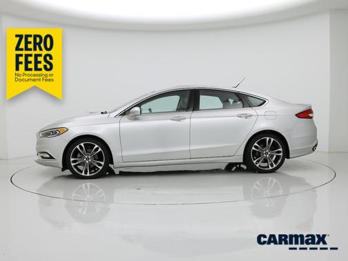 Silver 2017 Ford Fusion Titanium
