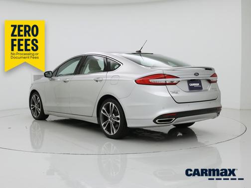Silver 2017 Ford Fusion Titanium