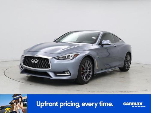 Gray 2017 INFINITI Q60 Red Sport 400