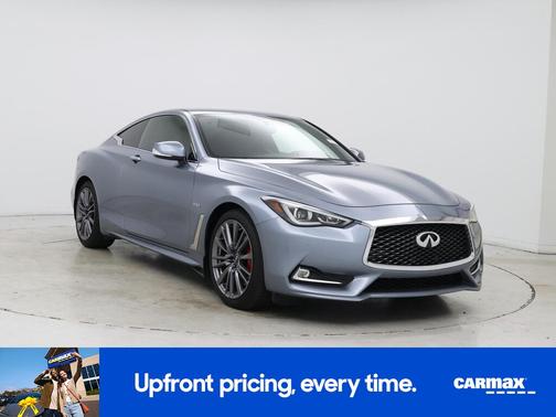 Gray 2017 INFINITI Q60 Red Sport 400