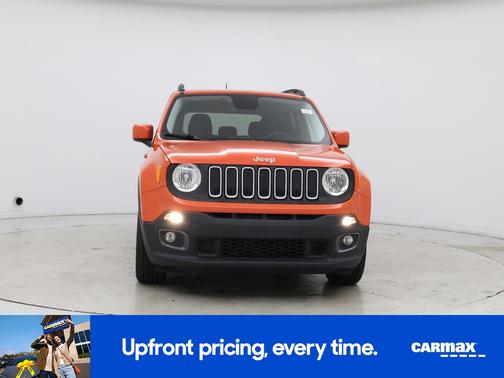 Orange 2015 Jeep Renegade Latitude