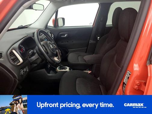 Orange 2015 Jeep Renegade Latitude