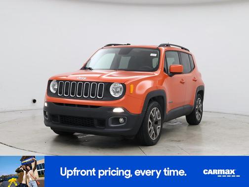 Orange 2015 Jeep Renegade Latitude
