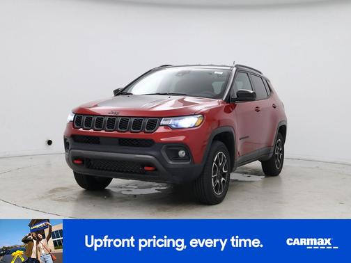 Red 2025 Jeep Compass Trailhawk