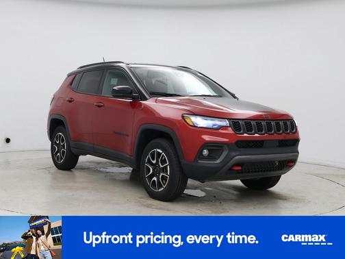 Red 2025 Jeep Compass Trailhawk