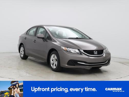Gray 2014 Honda Civic LX