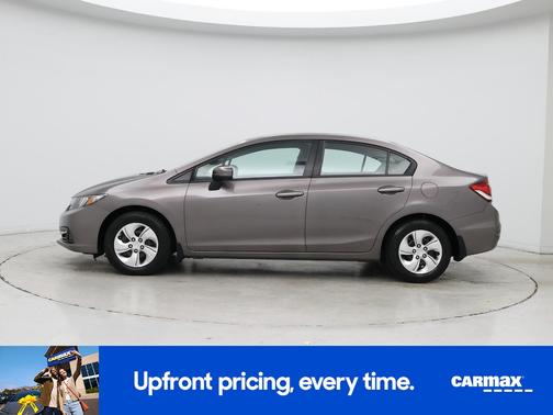 Gray 2014 Honda Civic LX
