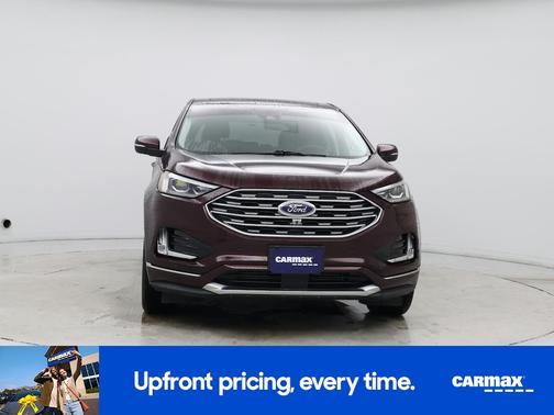 Burgundy 2019 Ford Edge Titanium