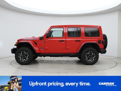Red 2021 Jeep Wrangler Unlimited 4xe Unlimited Rubicon