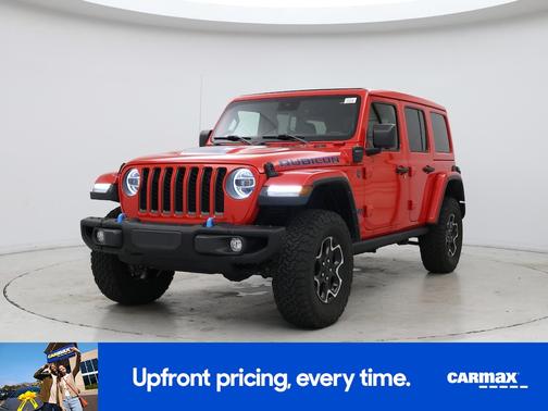 Red 2021 Jeep Wrangler Unlimited 4xe Unlimited Rubicon