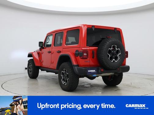 Red 2021 Jeep Wrangler Unlimited 4xe Unlimited Rubicon