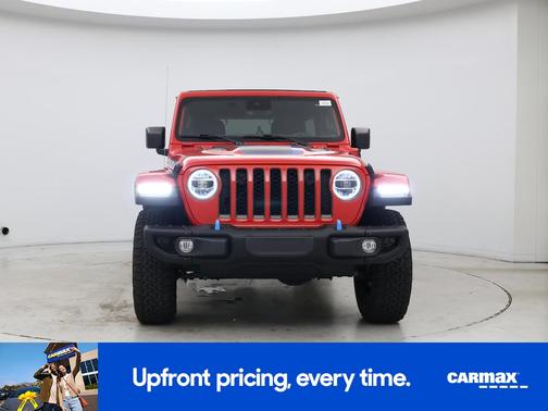 Red 2021 Jeep Wrangler Unlimited 4xe Unlimited Rubicon