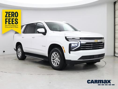 White 2025 Chevrolet Tahoe LT