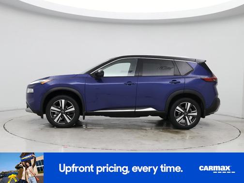 Blue 2023 Nissan Rogue Platinum