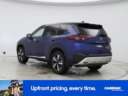 Blue 2023 Nissan Rogue Platinum
