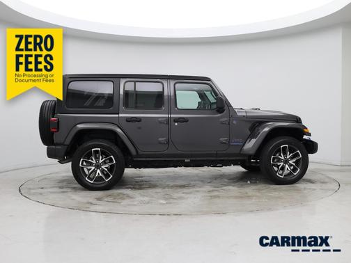 Gray 2024 Jeep Wrangler 4xe Sport S