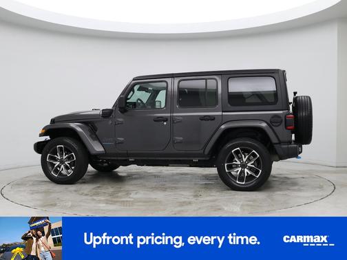 Gray 2024 Jeep Wrangler 4xe Sport S