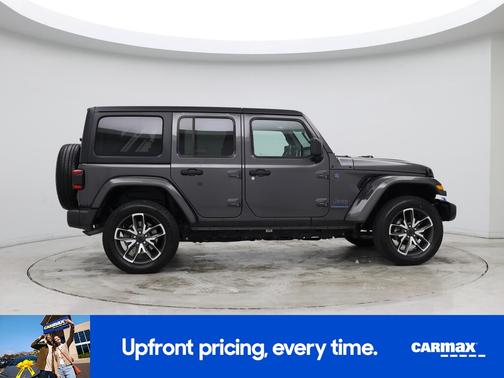 Gray 2024 Jeep Wrangler 4xe Sport S