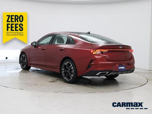Red 2021 Kia K5 GT-Line