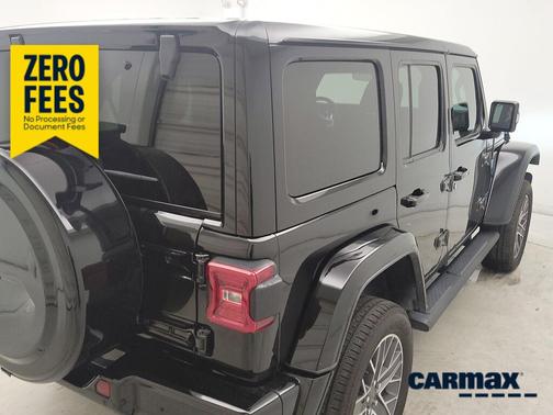 Black 2022 Jeep Wrangler Unlimited 4xe Unlimited Sahara High Altitude