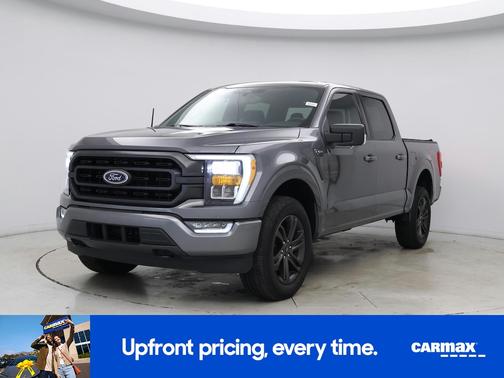 Gray 2022 Ford F-150 XLT