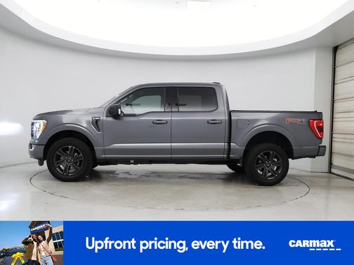 Gray 2022 Ford F-150 XLT