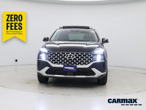 Black 2022 Hyundai SANTA FE HEV Limited