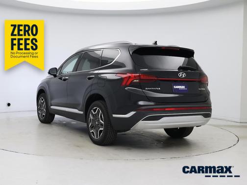 Black 2022 Hyundai SANTA FE HEV Limited