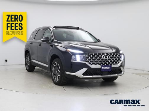 Black 2022 Hyundai SANTA FE HEV Limited