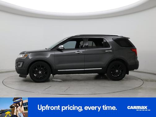 Gray 2017 Ford Explorer Platinum