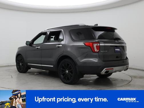 Gray 2017 Ford Explorer Platinum