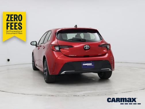 Red 2026 Toyota Corolla Hatchback XSE