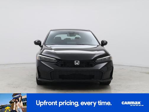 Black 2025 Honda Civic Hybrid Sport Touring