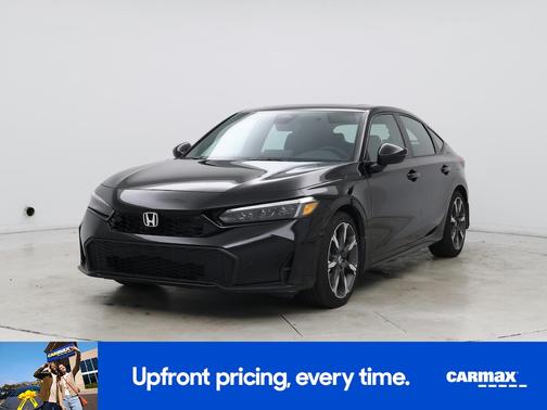 Black 2025 Honda Civic Hybrid Sport Touring