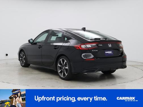 Black 2025 Honda Civic Hybrid Sport Touring