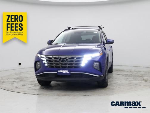 Blue 2022 Hyundai TUCSON SEL