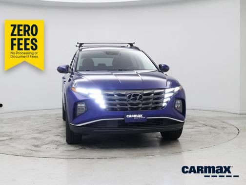 Blue 2022 Hyundai TUCSON SEL
