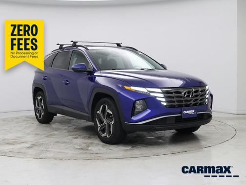 Blue 2022 Hyundai TUCSON SEL