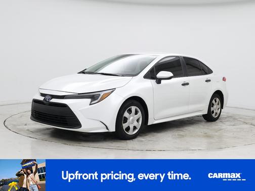 White 2024 Toyota Corolla Hybrid LE