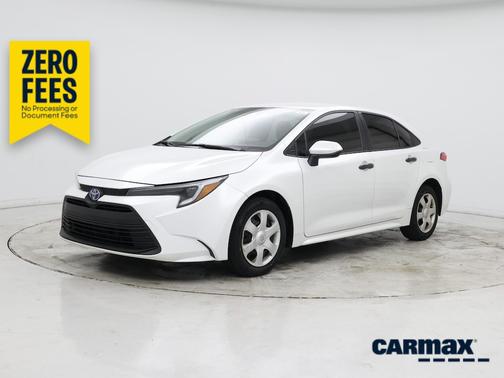 White 2024 Toyota Corolla Hybrid LE