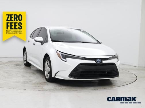 White 2024 Toyota Corolla Hybrid LE
