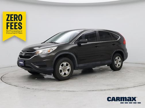 Gray 2015 Honda CR-V LX