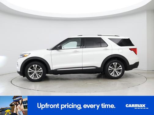 White 2020 Ford Explorer Platinum
