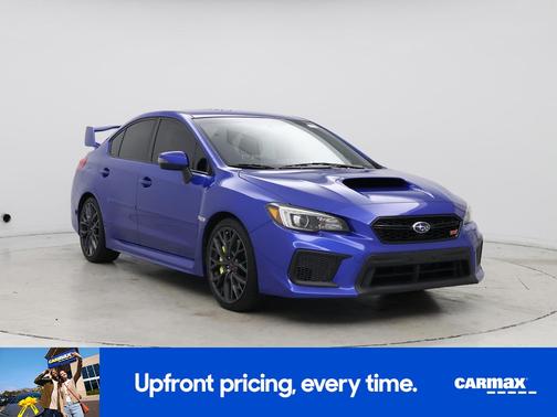 Blue 2019 Subaru WRX STI