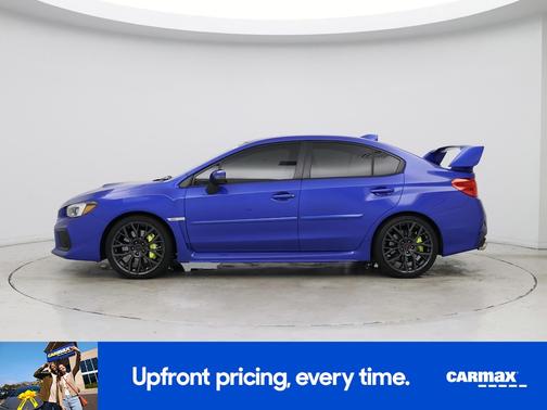 Blue 2019 Subaru WRX STI