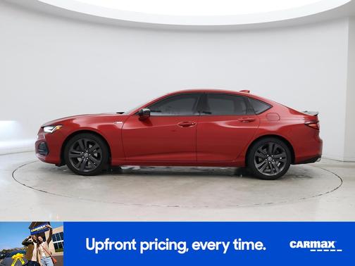 Red 2021 Acura TLX SH-AWD A-Spec