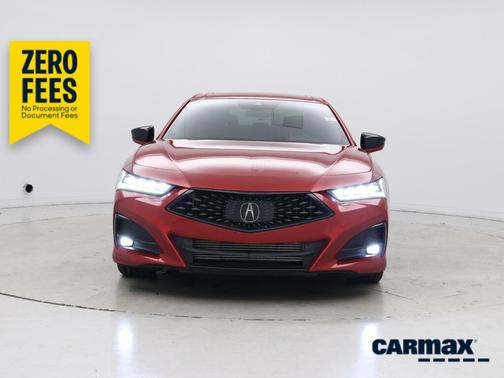 Red 2021 Acura TLX SH-AWD A-Spec