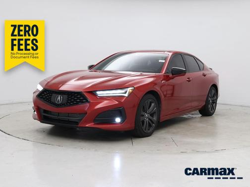 Red 2021 Acura TLX SH-AWD A-Spec