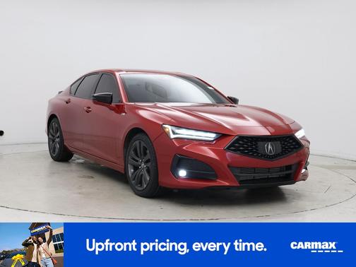 Red 2021 Acura TLX SH-AWD A-Spec